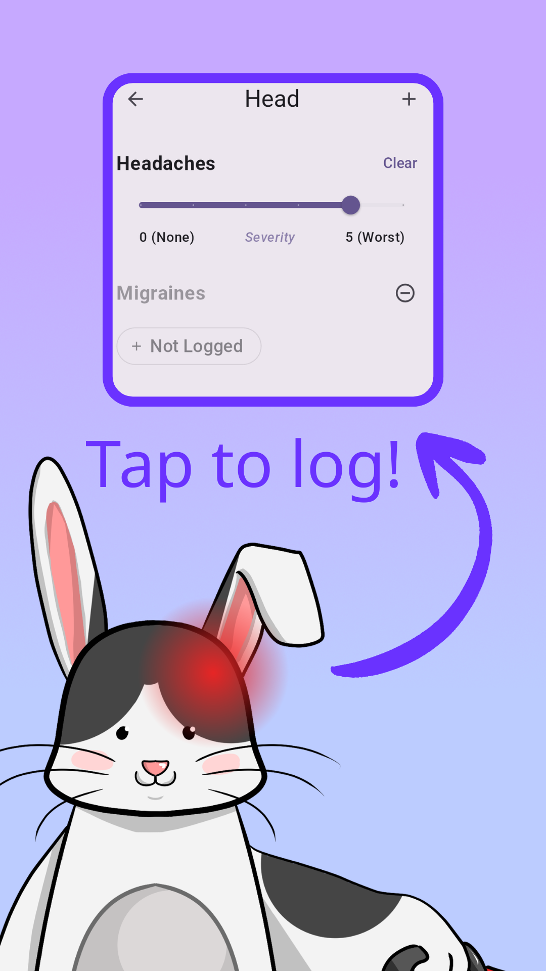 Bunnefit app screenshot